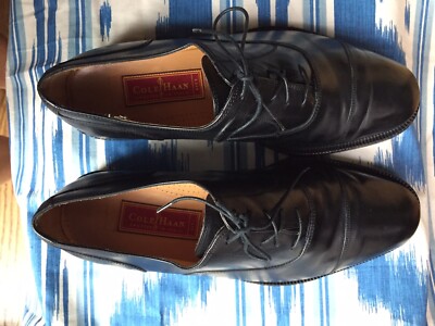 Cole Haan Mens Williams Black Leather Cap Toe Oxford Dress Shoes Size 11 Cole Haan | Shoes | Cole Haan Mens Willams C222 Black  main image 4