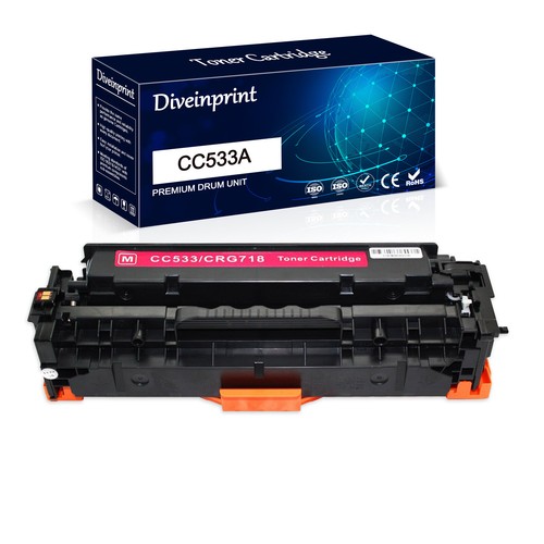 CC533A Magenta Toner Cartridge For HP Color Laserjet CP2025 CP2025n CM2320n MFP