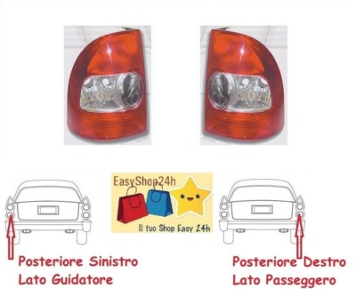 FANALE FANALINO POSTERIORE SINISTRO STRADA PICK-UP DAL 2005 AL 2012