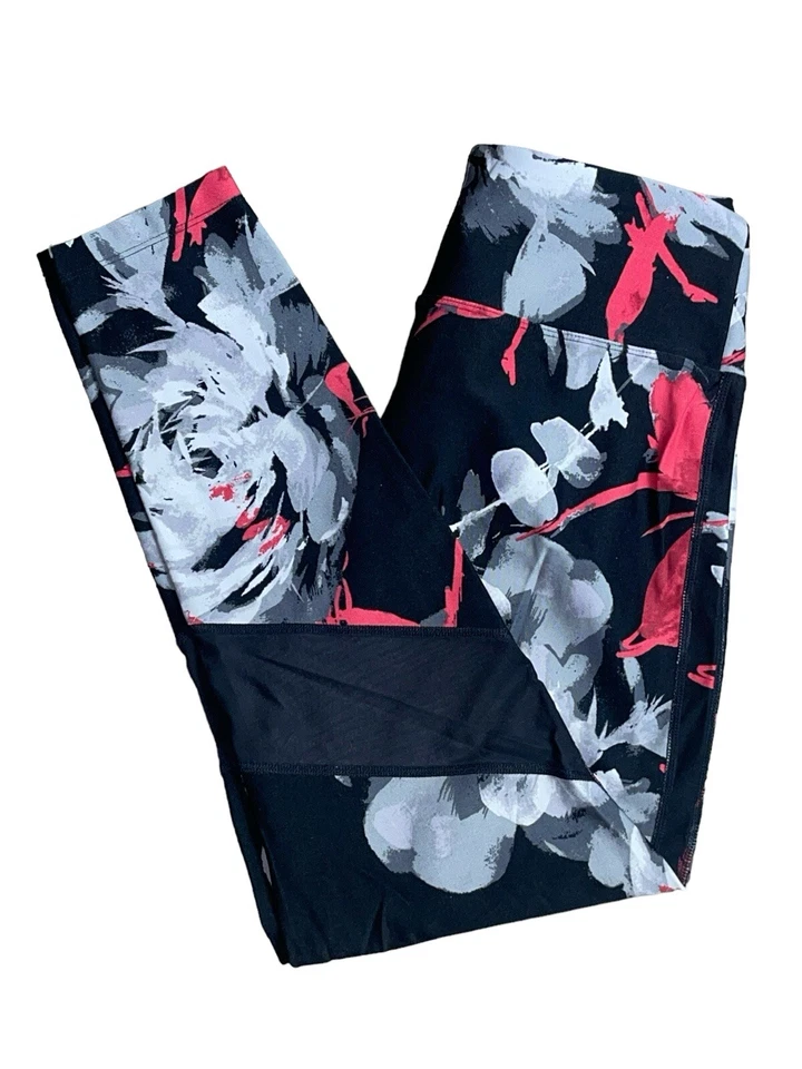 Leggings Donna Karan Activos Recortados con Cordones Entrenamiento Atletismo Para Mujer Medianos Foto 4 de 4