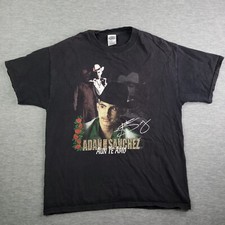 Vintage Adan Chalino Sanchez T Shirt Men’s Size L Mexican Chicano Corridos