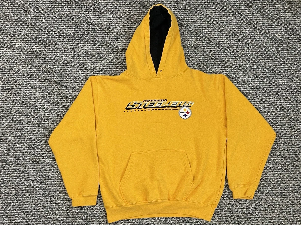 Yellow steelers sweatshirt hotsell