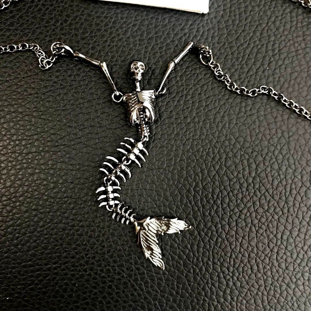 Vivienne Westwood Ariel Skeleton Mermaid Skull Necklace Vivienne Westwood Ariel Skeleton Mermaid Skull Necklace