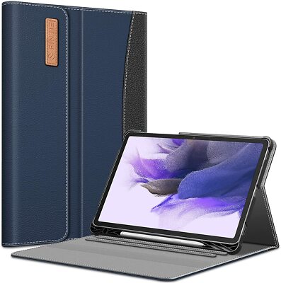 Case For Samsung Galaxy Tab S8+/S8 Plus 12.4 inch Multiple Angle Portfolio Cover