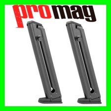 2 - Browning Buckmark .22 LR 10 Round Magazine Blued Steel 10rd Mag by ProMag