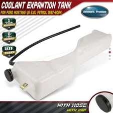 Engine Coolant Expansion Tank with Cap for Ford Mustang Base 3.8L 3.9L 1997-2004