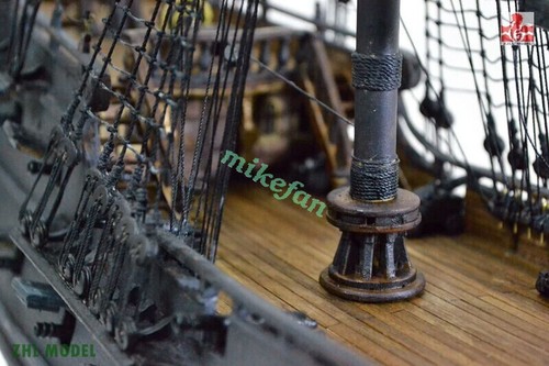 ZHL The black Pearl Golden version 2021 wood model ship kit 31 inch - Picture 4 of 8