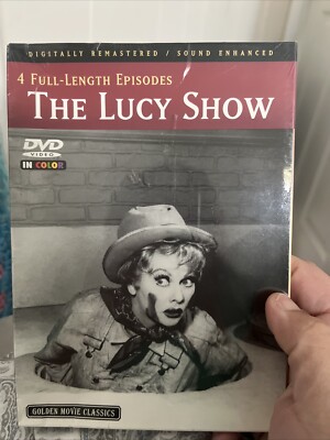 The Lucy Show 4 Full-Length TV Comedy Episodes - DVD -  New