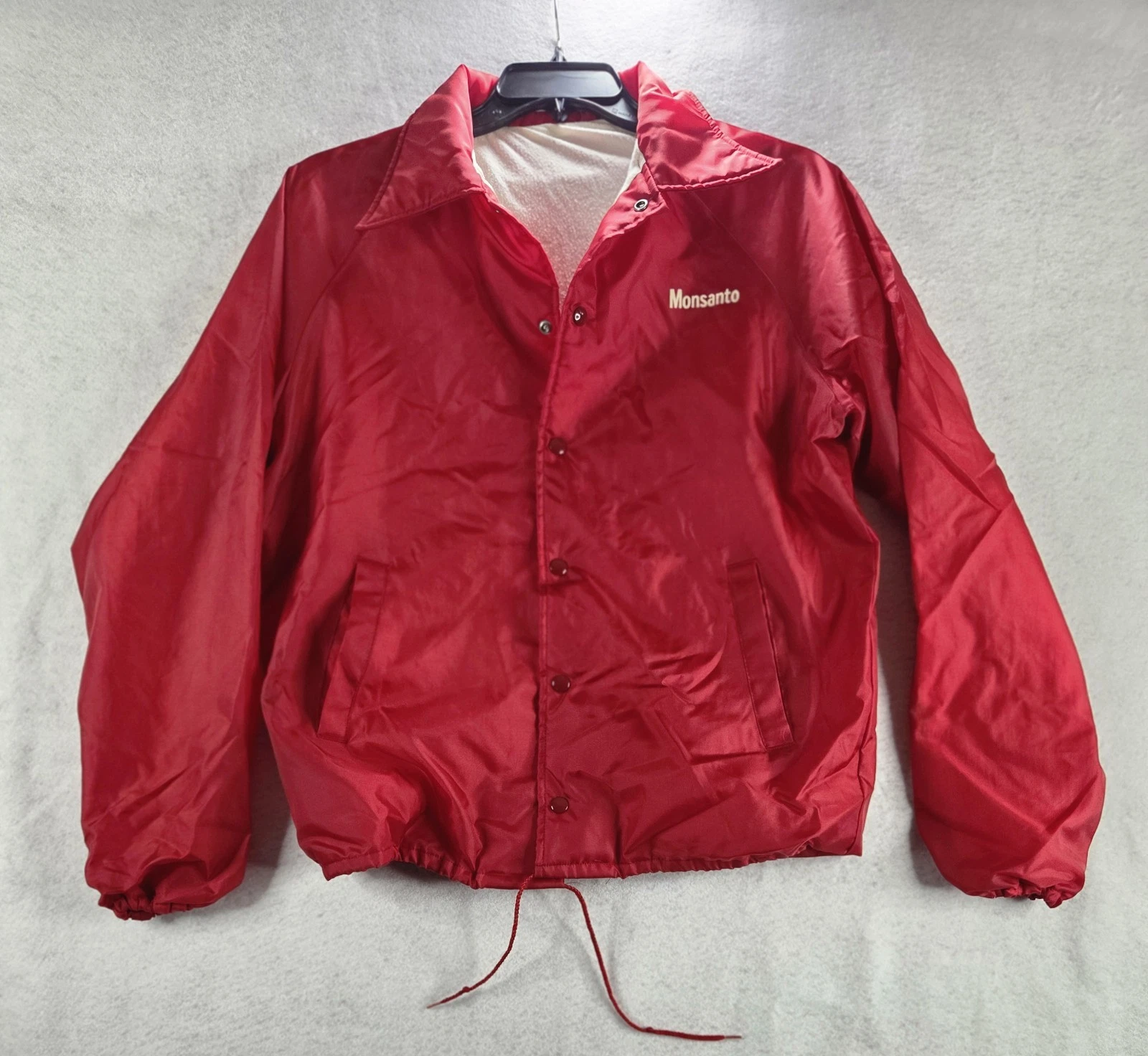 Vintage Todd Sportwear Jacket, Size M. "Keep Alert, Don't Get Hurt, Safety...