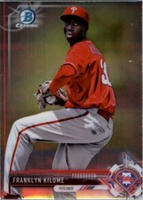2017 Bowman Chrome Mini Prospects #BCP41 Franklyn Kilome - BB