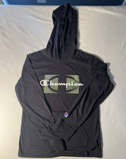 Champion Black and Camo Boys Youth Large sweatshirt See Pictures Please