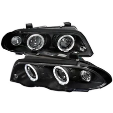 Spec-D Tuning LHP-E46994JM-TM 4 Door Halo Projector Headlight for 99 to 01 BM...