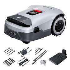 ANTHBOT Genie 600 RTK Robotic Lawn Mower 4-Camera AI Cordless Lawnmower 900m²