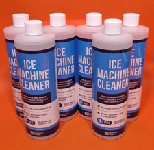 Essential Values Ice Machine Cleaner Nickel Safe Descaler 16oz Bottles Case of 6