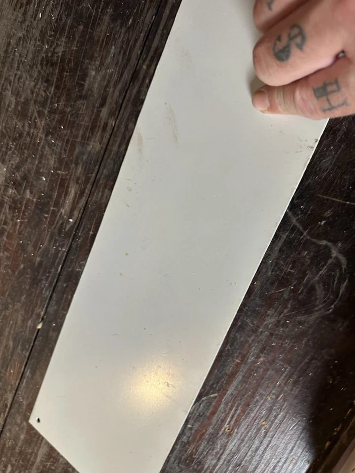 Letrero de no fumar de la década de 1960 casa de campo publicidad bar comedia fábrica arte popular Foto 4 de 4