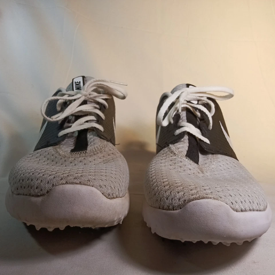 Nike Roshe G zapatos de golf negros/plateados/blancos para hombre talla 11 Raiders sin clavos Foto 2 de 4