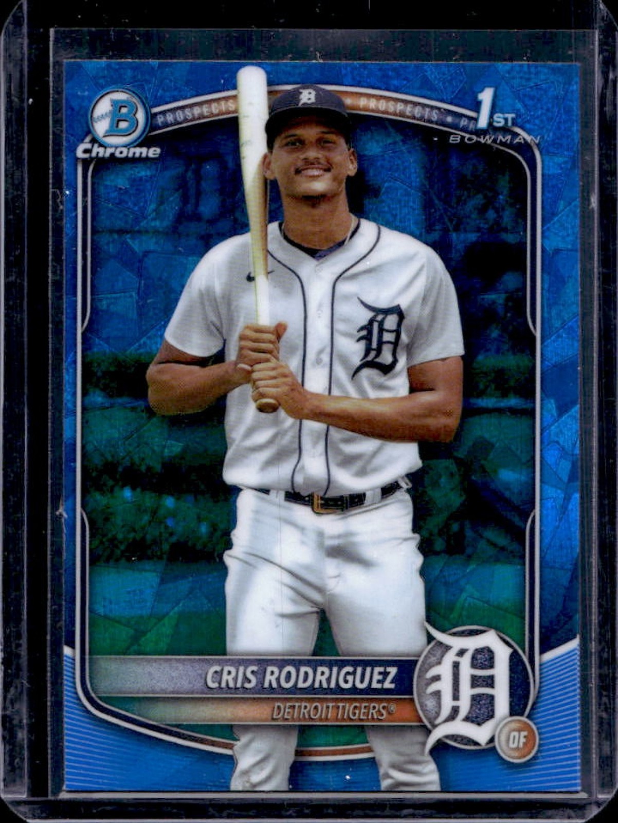 2025 Bowman Chrome Sapphire Cris Rodriguez 1st #BCP-250 Tigers