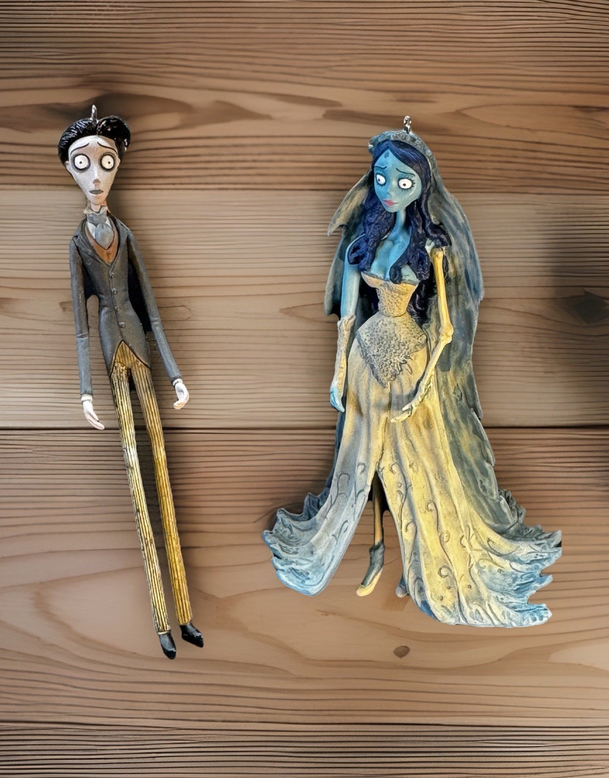 Hallmark Keepsake Ornament Tim Burton's Corpse Bride Emily and Victor 2009 NUEVO