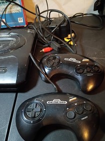 Sega Genesis Console Bundle With 14 Games . Tested and Works