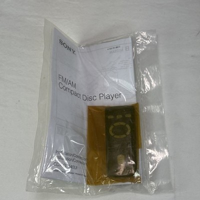 SONY Remote RM-X211/ CDX-GS500R CDX-GT40U CDX-GT40UW CDX-GT45U