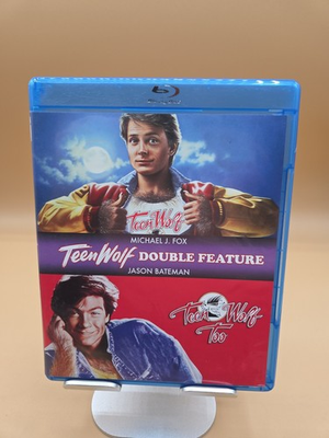 #ad TEEN WOLF Double Feature 1 amp; 2 Blu ray Michael J Fox Jason Bateman RARE OOP $14.99