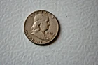 1952 Benjamin Flanklin Silver Half Dollar
