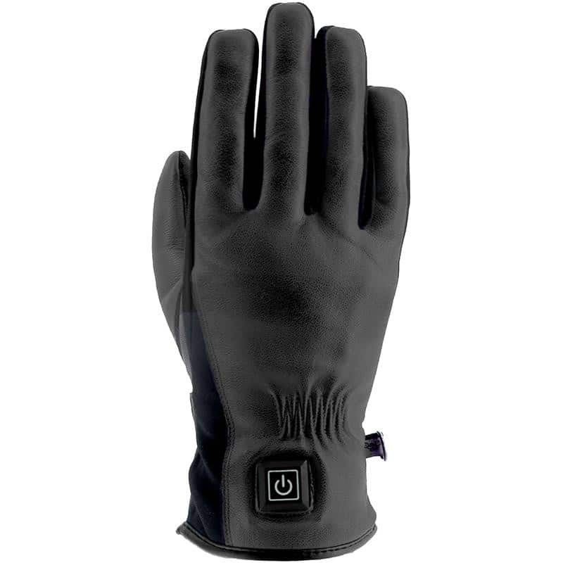 Gants chauffants Femme NELLY Helstons cuir pleine fleur haut de gamme
