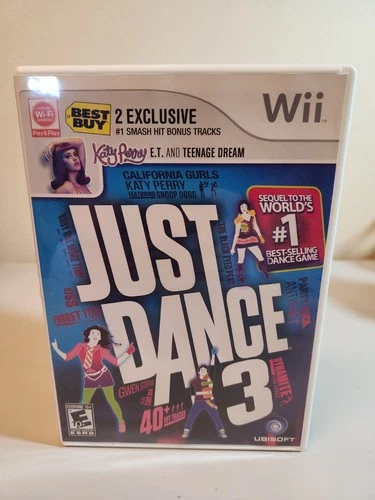 Just Dance 3 (Nintendo Wii, 2011) - Complete Good Condition