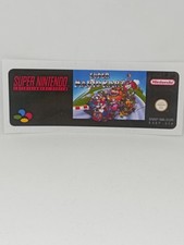SUPER MARIO KART (EUR) SUPER NINTENDO / SNES replacement label