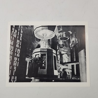 Star Wars 1977 Press Production Photo Obi-Wan Kenobi On The Death Star 8x10