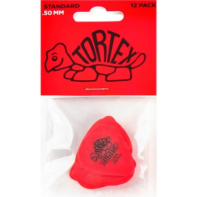 Dunlop Tortex Standard Guitar Picks .50 mm 1 Dozen