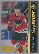 Wyatt Kalynuk 2021-22 SP Authentic Young Guns Acetate