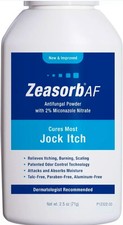 Zeasorb AF Tratamiento Antifúngico Nitrato de Miconazol 2% Tiña Inguinal 2,5 OZ Paquete de 6
