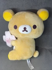 Round1 Limited Rilakkuma Holding Cherry Blossom Rilakkuma San-x Co. 16" READ