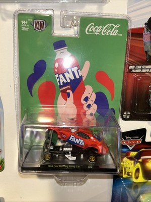 M2 Machines Coca-Cola Fanta Strawberry 1969 Ford Mustang Funny Car Castline Inc