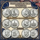 2026 P & D Semiquincentennial + Kennedy  + "Ike Silver Dollar" Bicentennial