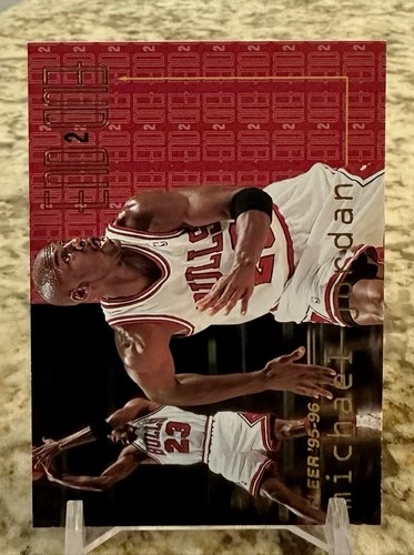 1995-96 Fleer - End 2 End Michael Jordan #9