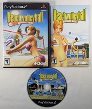 Summer Heat Beach Volleyball  (Sony PlayStation 2, 2003) PS2 with manual