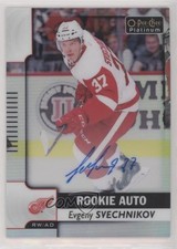 2017 O-Pee-Chee Platinum Rookie Autos Rainbow Evgeny Svechnikov #R-ES Auto r7d