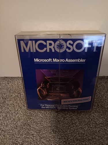 Vintage 1985 Microsoft Macro Assembler 4.0 Manual, Literature - 第 1/8 張圖片