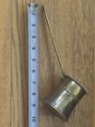 Vintage Turkish Copper Cezve Coffee Pot Ibrik Hand-Hammered Brass Handle 3.5" — photo 2