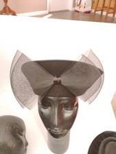 Vintage Arlin Classic Wool Brim Hat w/ Black Bow