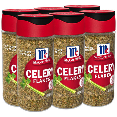 Celery Flakes, 0.5 Oz (Pack of 6)