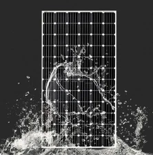 Solar Panel 200W 12V PV Module Power Charger for RV Boat Rooftop Battery  (200W)