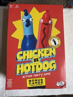 Chicken Vs Hotdog: the Ultimate Challenge Action Party Game Fun Families Friends