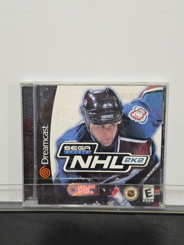 NHL 2K2 (Sega Dreamcast, 2002) Complete CIB w/ Manual