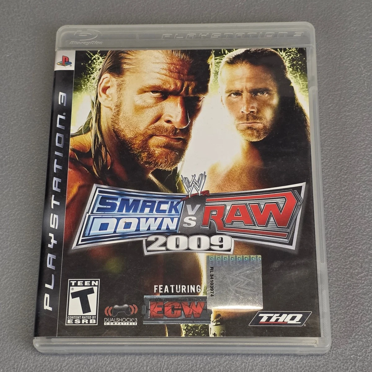 (未使用･未開封品)　WWE 2009 SmackDown vs Raw - PS3 ar3p5n1 Amazon.com: WWE Smackdown vs Raw 2009 - Playstation 3 (Renewed