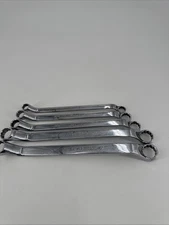 SNAP ON TOOLS USA XOM605 5PC 12 Point Metric 10-19mm Deep Offset Box Wrench Set