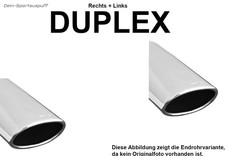 Eisenmann Duplex Anlage RACE Mercedes C-Klasse W204 C230-C350 mit AMG-Heck OVAL2