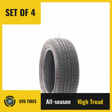 Set Of 4 Used 20555r16 Yokohama Yk-gtx 91h - 9-10.532